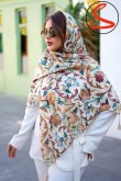 روسری نخی طرحدار 3 کد C25781