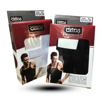 زیرپوش خشتی مردانه سفید کد S23177