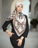 روسری ابریشم توییل کد C23436
