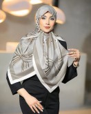 روسری ابریشم توییل کد C23478