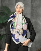 روسری ابریشم توییل کد C23499