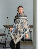 روسری نخی سیا اسکارف کد C23639