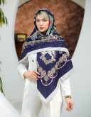 روسری نخی سیا اسکارف کد C23695