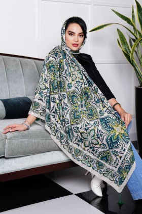 روسری نخی شاد کد C24066