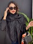 روسری مشکی یونیک وارداتی ترک کد C24311