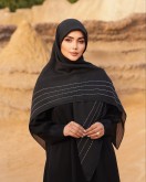 روسری وال اسلپ ۴ رج نگین کد C24374