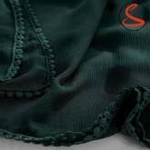 روسری نخ کریشه زمردی کد C24773