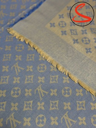 روسری کشمیر وارداتی پاییزه کرم کد C24794